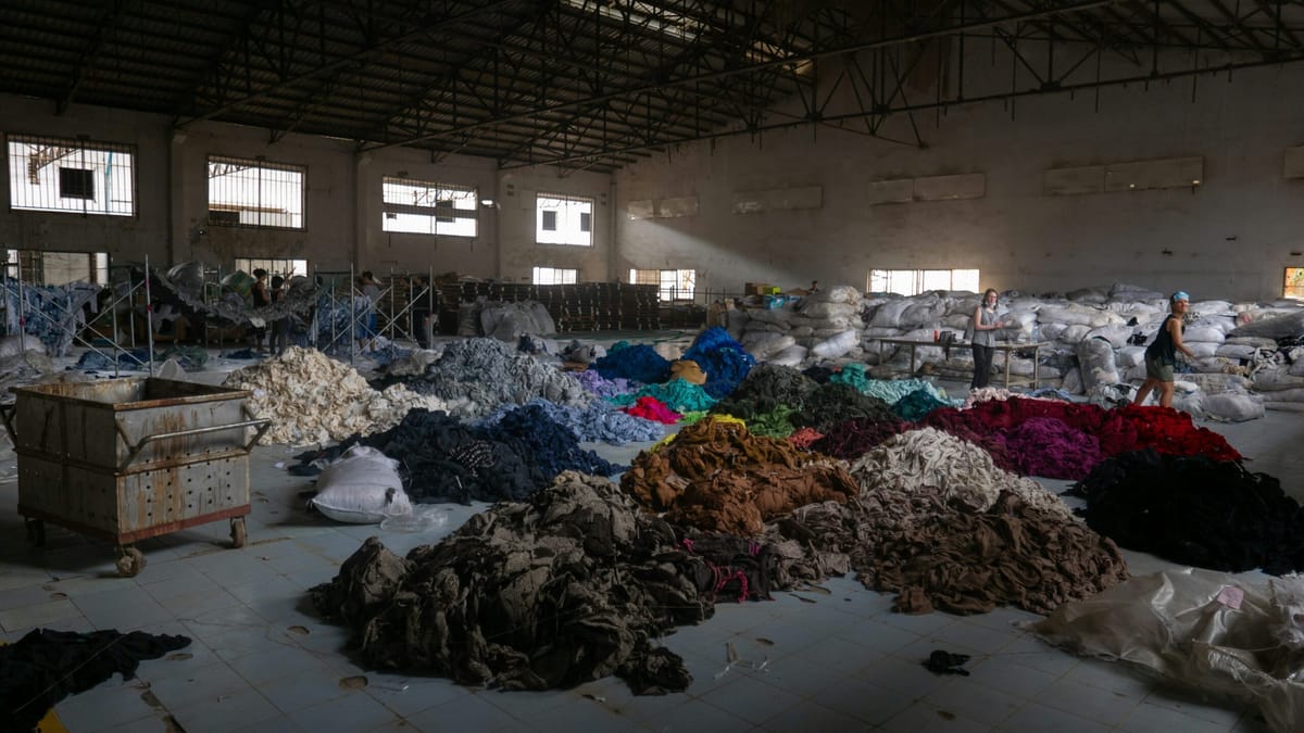 The problem with a new, rapid way to recycle textiles